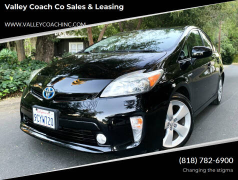2013 Toyota Prius for sale at Valley Coach Co Sales & Leasing in Van Nuys CA