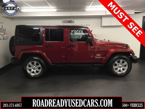 2012 Jeep Wrangler Unlimited for sale at Road Ready Used Cars in Ansonia CT