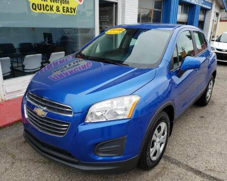 2016 Chevrolet Trax for sale at AutoMotion Sales in Franklin OH