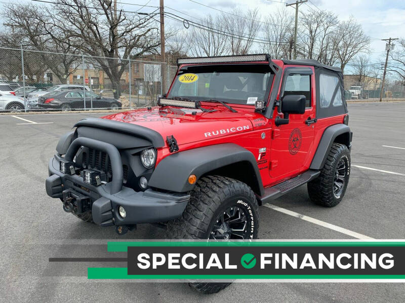 2014 Jeep Wrangler for sale at Eastclusive Motors LLC in Hasbrouck Heights NJ