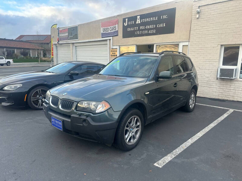 2005 BMW X3 for sale at JOES AUTOMOBILE INC in Napa CA