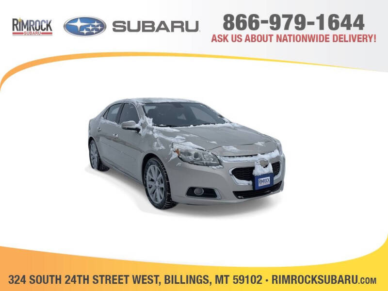 2014 Chevrolet Malibu for sale at RIMROCK SUBARU in Billings MT