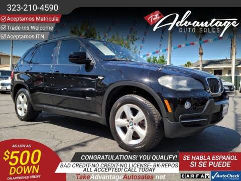 2008 BMW X5 for sale at ADVANTAGE AUTO SALES INC in Bell CA