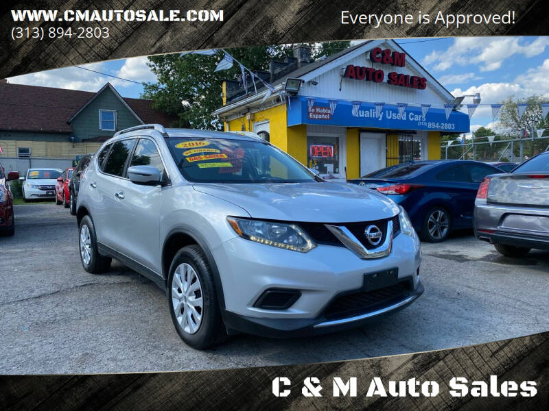 2016 Nissan Rogue for sale at C & M Auto Sales in Detroit MI