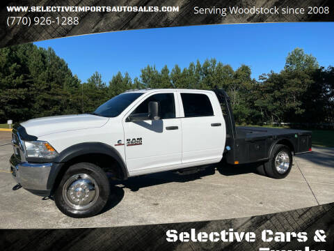 2018 RAM Ram Chassis 4500 for sale at Selective Cars & Trucks in Woodstock GA