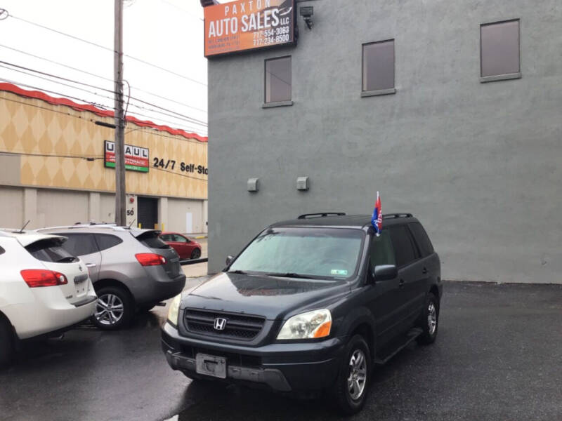 2003 Honda Pilot for sale at Paxton Auto Sales LLC in Harrisburg PA