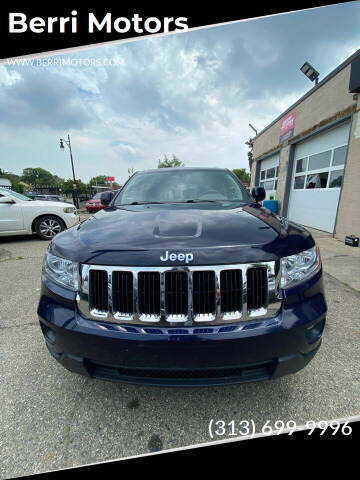 2012 Jeep Grand Cherokee for sale at Berri Motors in Detroit MI