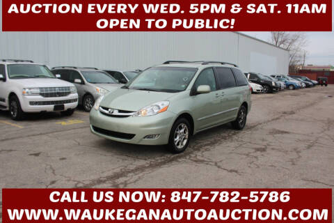 2006 Toyota Sienna for sale at Waukegan Auto Auction in Waukegan IL