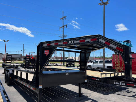 2022 ZZ TRAILERS PJ Trailers 24ft Gooseneck for sale at NORRIS AUTO SALES in Oklahoma City OK