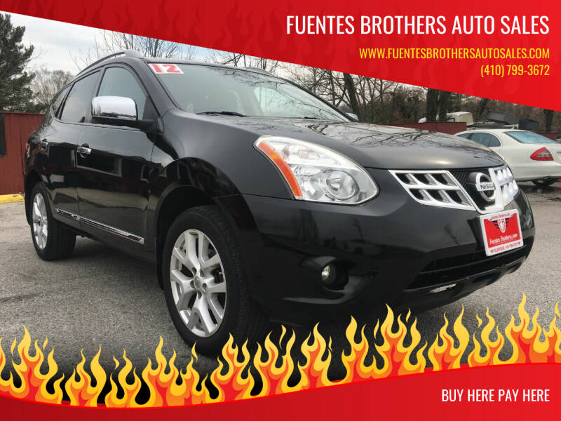 2012 Nissan Rogue for sale at Fuentes Brothers Auto Sales in Jessup MD