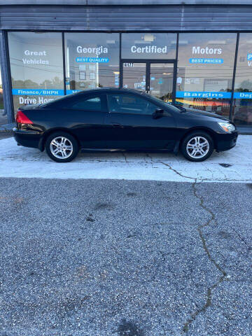 2007 Honda Accord for sale at Georgia Certified Motors in Stockbridge GA
