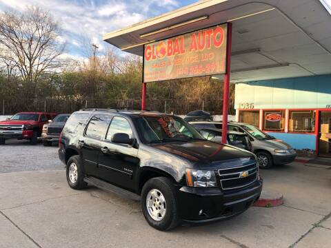 2013 Chevrolet Tahoe for sale at Global Auto Sales and Service in Nashville TN