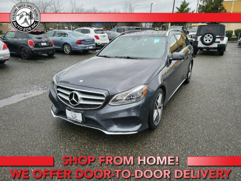 2014 Mercedes-Benz E-Class for sale at Auto 206, Inc. in Kent WA