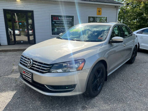2014 Volkswagen Passat for sale at Skelton's Foreign Auto LLC in West Bath ME
