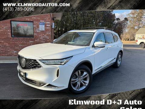 2022 Acura MDX for sale at Elmwood D+J Auto Sales in Agawam MA