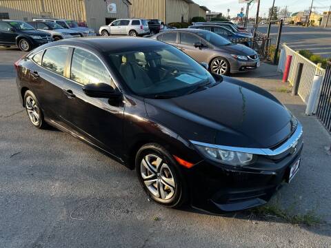 2016 Honda Civic for sale at Approved Autos in Bakersfield CA