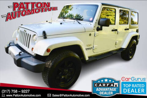 2013 Jeep Wrangler Unlimited for sale at Patton Automotive in Sheridan IN