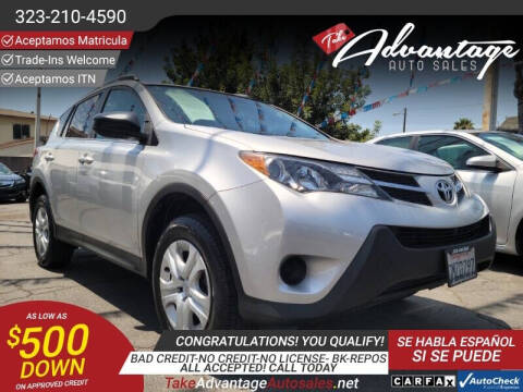 2014 Toyota RAV4 for sale at ADVANTAGE AUTO SALES INC in Bell CA