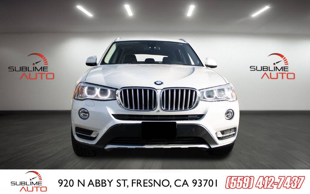 2016 BMW X3 for sale at SUBLIME AUTO in Fresno, CA