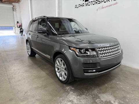 2017 Land Rover Range Rover HSE
