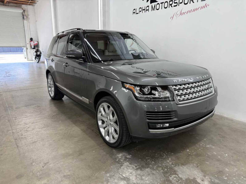2017 Land Rover Range Rover HSE