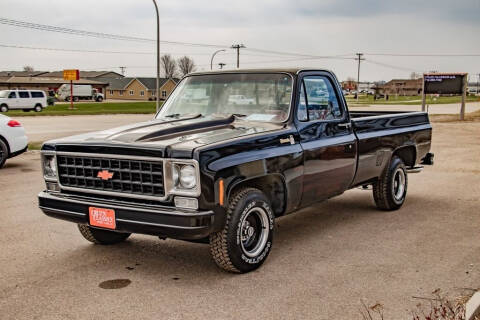 1977 Chevrolet Silverado 1500 SS Classic for sale at CRUZ'N CLASSICS LLC - Classics in Spirit Lake IA