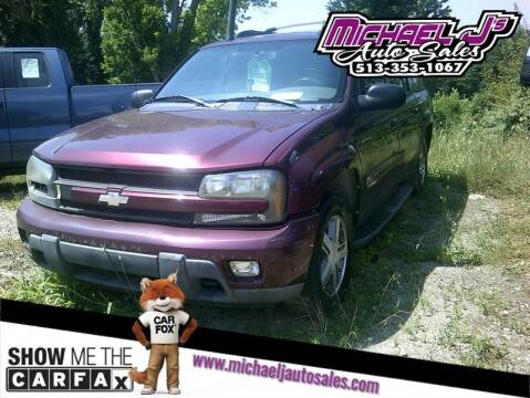 2004 Chevrolet TrailBlazer EXT for sale at MICHAEL J'S AUTO SALES in Cleves OH