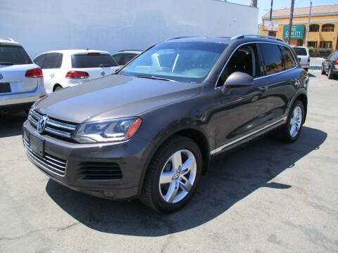 2012 Volkswagen Touareg for sale at Shoppe Auto Plus in Westminster CA
