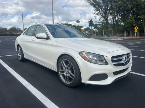 2015 Mercedes-Benz C-Class for sale at Nation Autos Miami in Hialeah FL