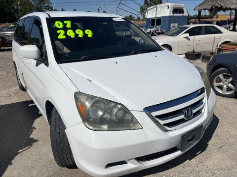 2007 Honda Odyssey for sale at SCOTT HARRISON MOTOR CO in Houston TX