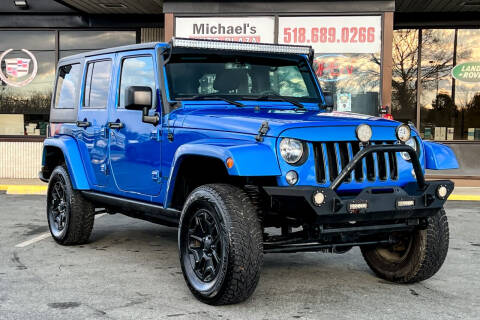 2016 Jeep Wrangler Unlimited for sale at Michael's Auto Plaza Latham in Latham NY