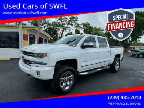 2016 Chevrolet Silverado 1500 for sale at Used Cars of SWFL in Fort Myers FL