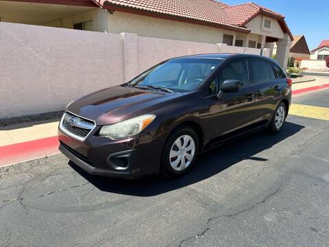 2013 Subaru Impreza for sale at EV Auto Sales LLC in Sun City AZ