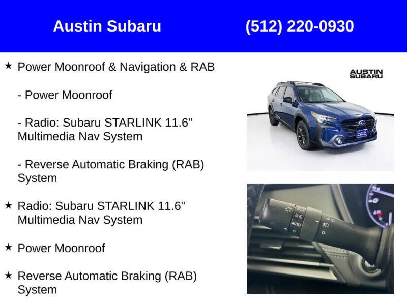 2023 Subaru Outback Onyx Edition