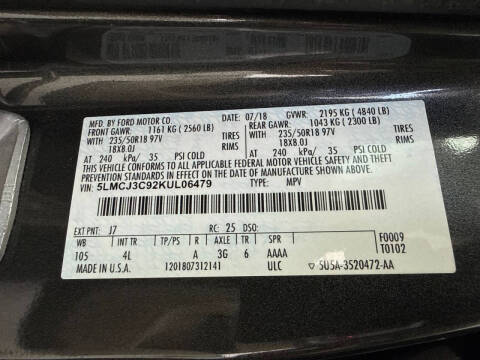 2019 Lincoln MKC Reserve
