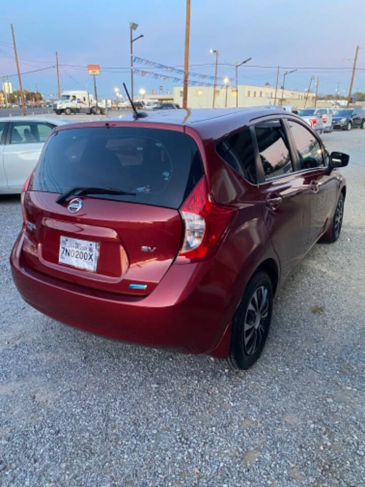 2016 Nissan Versa Note for sale at COOK MOTOR CO LLC in Wichita Falls, TX