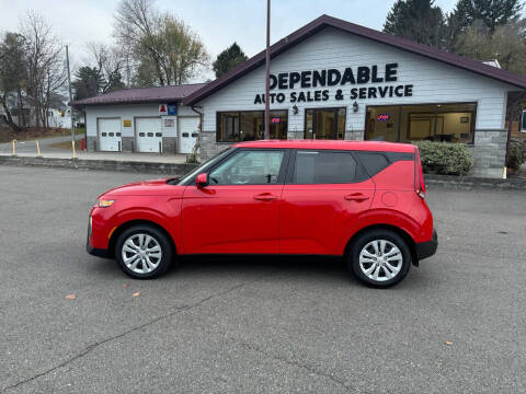 2020 Kia Soul for sale at Dependable Auto Sales and Service in Binghamton NY