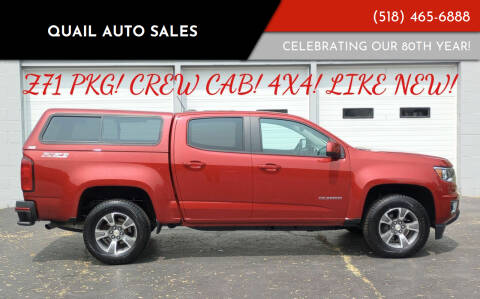 2016 Chevrolet Colorado for sale at Quail Auto Sales in Albany NY