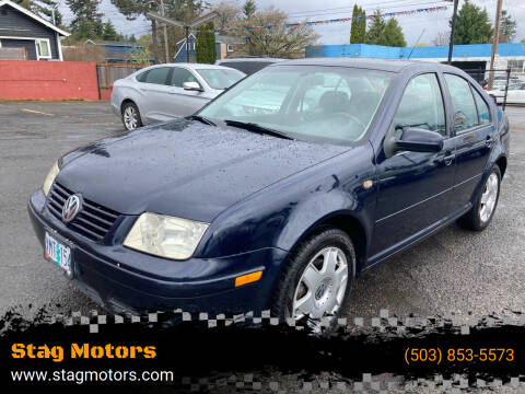 2000 Volkswagen Jetta for sale at Stag Motors in Portland OR