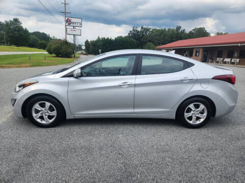 2014 Hyundai Elantra for sale at R & D Auto Sales Inc. in Lexington NC