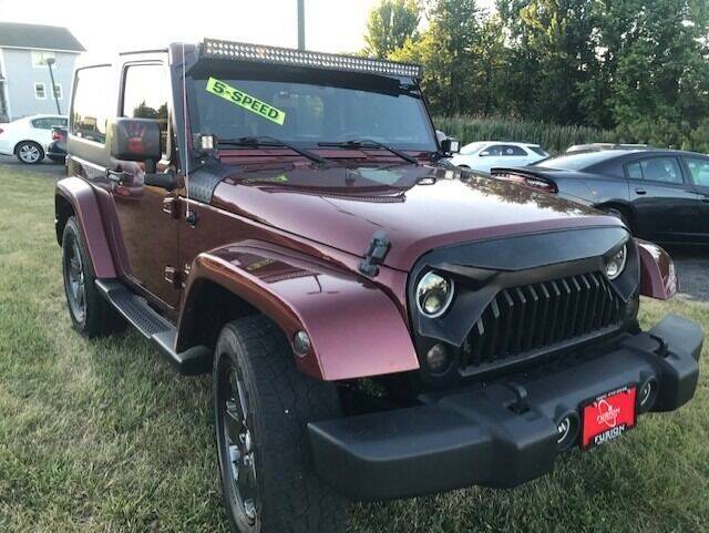 2009 Jeep Wrangler for sale at FUSION AUTO SALES in Spencerport NY