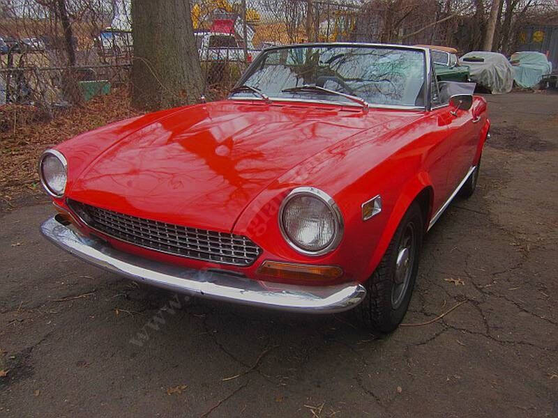 1973 FIAT 124 Spider