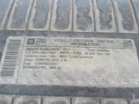 2014 Chevrolet Express 2500