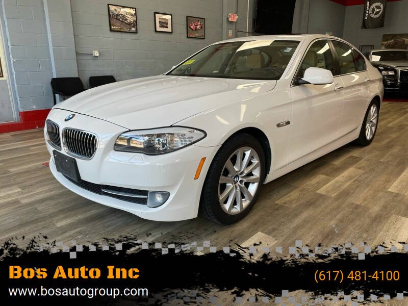 2013 BMW 5 Series for sale at Bos Auto Inc in Quincy MA