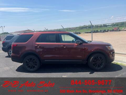 2018 Ford Explorer for sale at B & B Auto Sales in Brookings SD