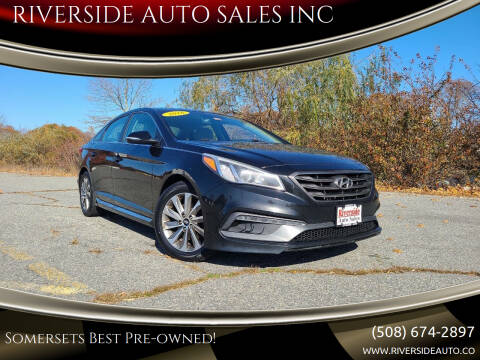 2016 Hyundai Sonata for sale at RIVERSIDE AUTO SALES INC in Somerset MA