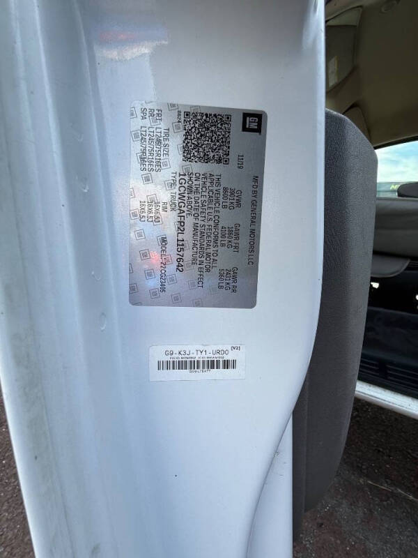 2020 Chevrolet Express 2500