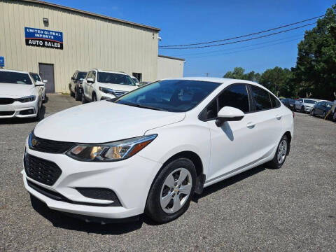 2017 Chevrolet Cruze for sale at United Global Imports LLC in Cumming GA