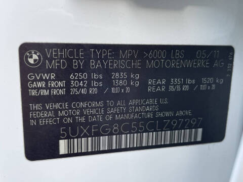 2012 BMW X6 xDrive50i