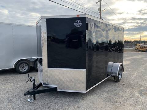 2021 7x12 Single Axle Enclosed Cargo Trailer for sale at Direct Connect Cargo in Tifton GA